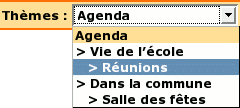 Logo : agenda