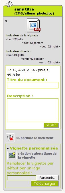 Joindre un document